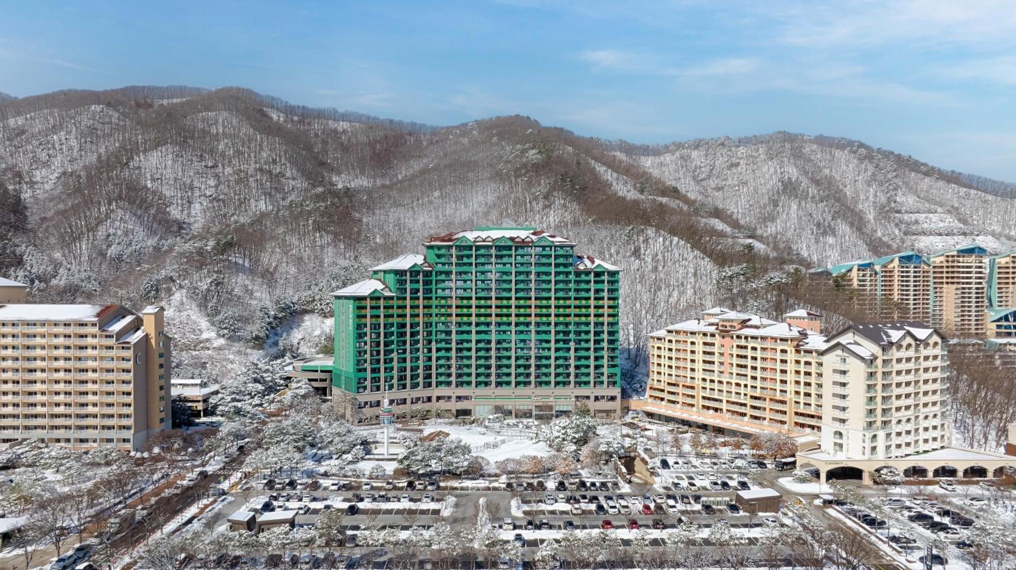 Hotel Sono Calm Vivaldipark à Hongcheon Extérieur photo